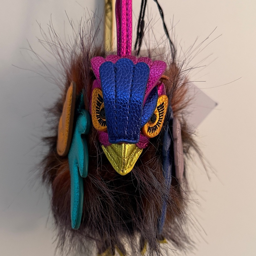 Kurt Geiger Pom Pom Bird Charm